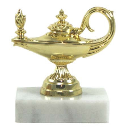 Figure On Marble Base Trophy - 5"