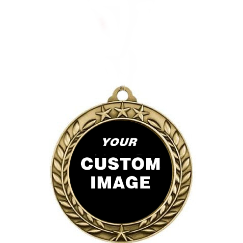 Wreath Antique Medallion - Medal - CUSTOMIZE IT!