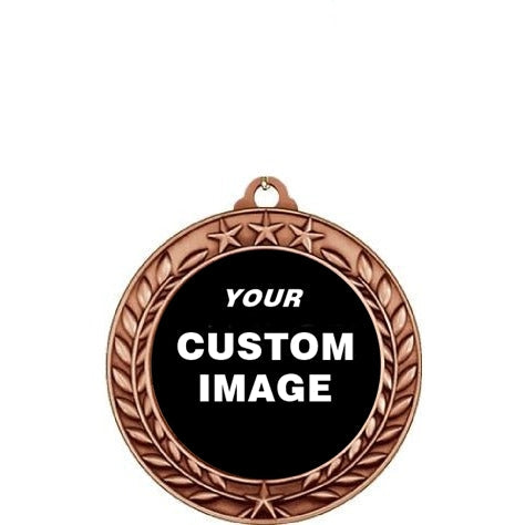 Wreath Antique Medallion - Medal - CUSTOMIZE IT!