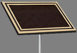 Cast Aluminum Bronze Plaque