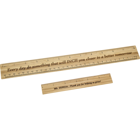Awards Ruler Wooden Bamboo Ruler