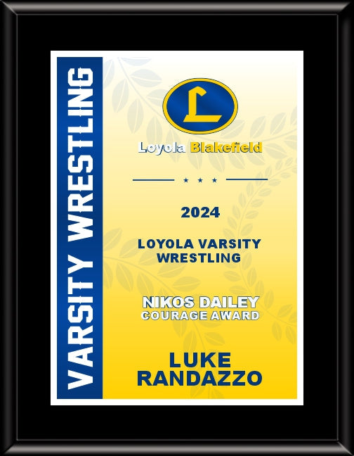 Varsity Plaque Series