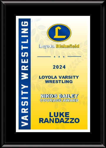 Varsity Plaque Series